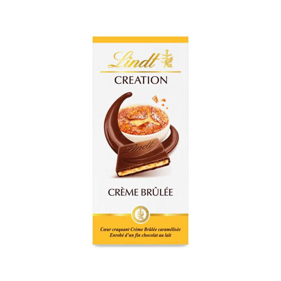 Lindt creation crème brûlée