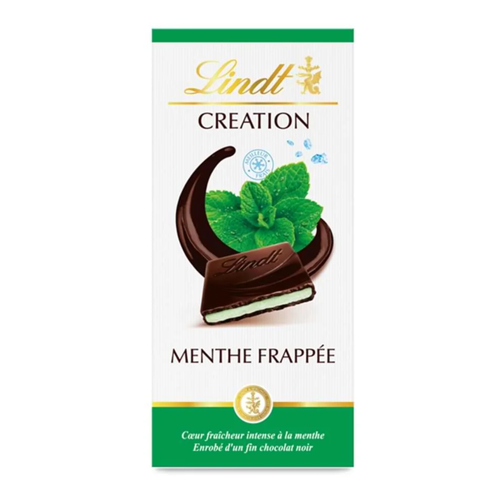 Lindt creation menthe frappée