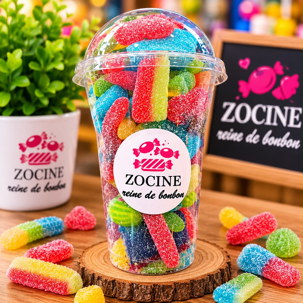 vert Bonbons acidulés